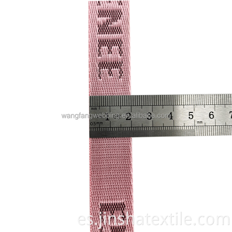 Las cintas de nylon de 25 mm se pueden personalizar el tamaño de color para la bolsita para la correa de los hombros.